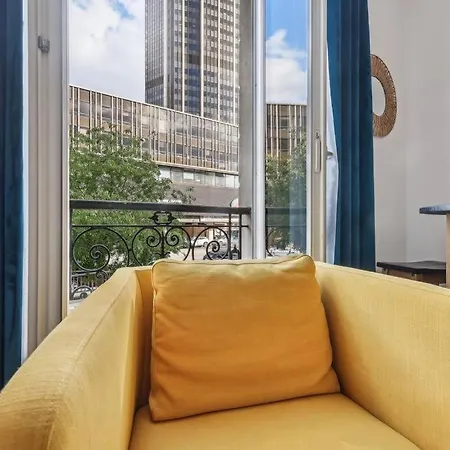 Paris Elegant 1Br In Front Of Montparnasse Tower Apartment Exterior photo